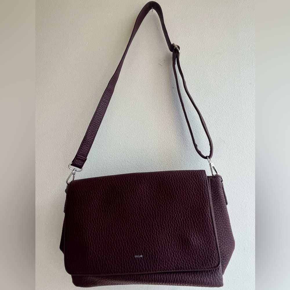 Co-Lab Aubergine Crossbody Bag